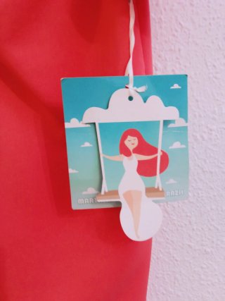 Vestido fiesta color coral