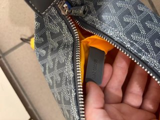 Pochette Bauletto Goyard Grigio Giallo