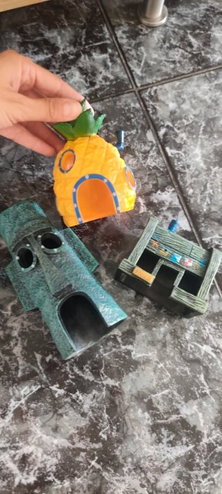 Figuras Pecera Bob Esponja
