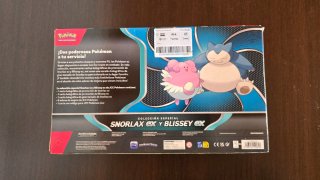Colección Pokémon Snorlax ex y Blissey ex