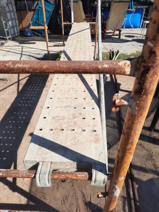 Andamio de obra metálico