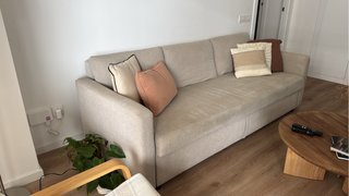 Sofá Cama IKEA FRIHETEN 3 Plazas Beige