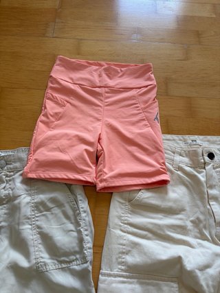 Lote 3 pantalones cargo y shorts