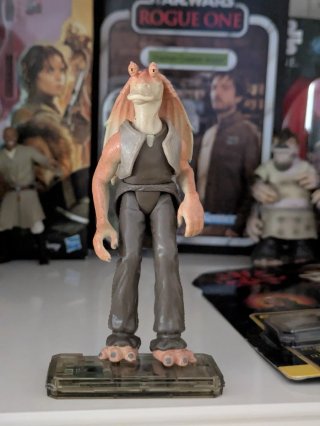 Figura Jar Jar Binks Star Wars Episodio I