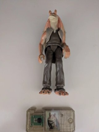 Figura Jar Jar Binks Star Wars Episodio I