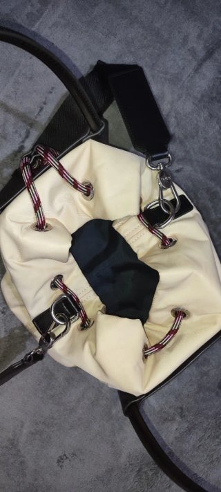 Bolso Tous Soft Empire Pequeño Beige/Negro