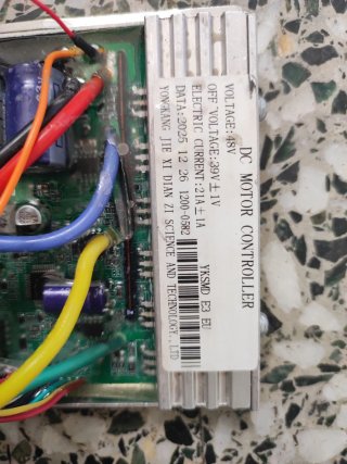Controladora DC Motor 48V