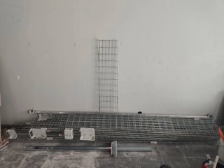 Bandejas metálicas galvanizadas