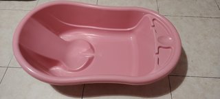 Bañera para bebé rosa