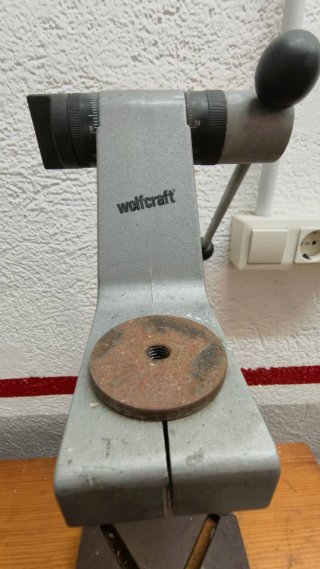 Banco de trabajo 90x35cm con tornillo