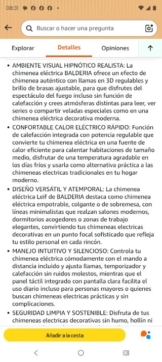 Estufa chimenea negra y roja