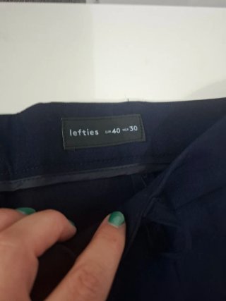 Pantalón de vestir azul marino