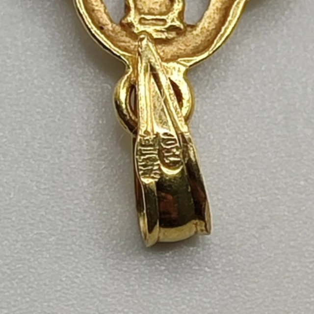 00811 Colgante Cruz Caravaca Oro 18k