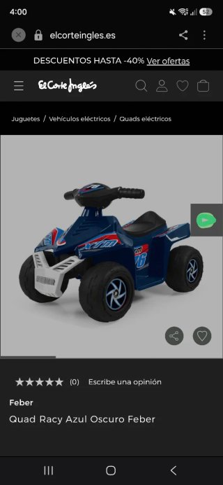 Passeggino Chicco + Quad a Batteria