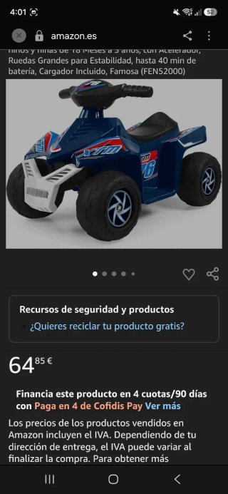 Passeggino Chicco + Quad a Batteria