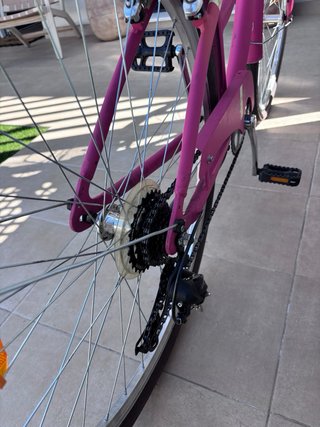Bicicleta Paseo Rosa