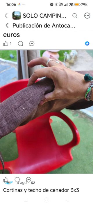 4 Colchoneta para sillas de jardín sin usar
