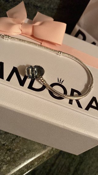 Bracciale Pandora Cuore Argento