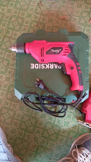 Taladro Parkside 500W con maletín
