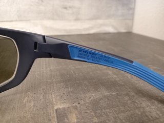 Occhiali Ciclismo Rockrider XC Blu Cat. 3 Blu Navy