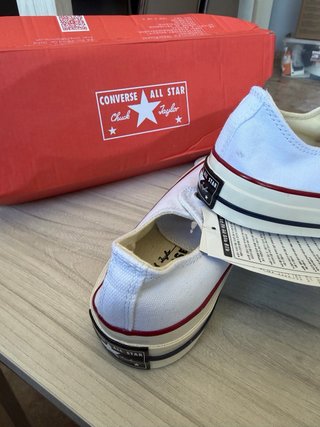 Zapatillas Converse Blancas - Talla 39 Nuevas