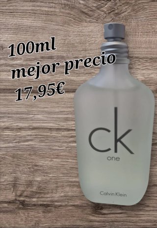 Calvin Klein CK One 100ml SIN CAJA