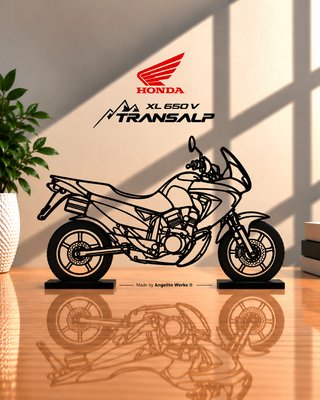 Honda XL 650V Transalp - Maqueta Silueta 20cm