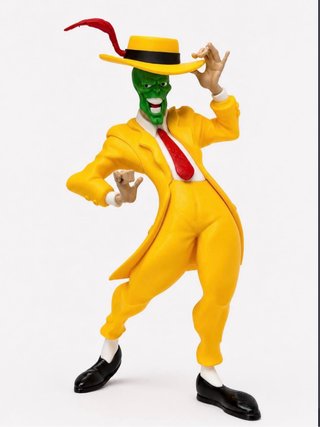 Boneco 3D Máscara (The Mask) Colecionável 25CM