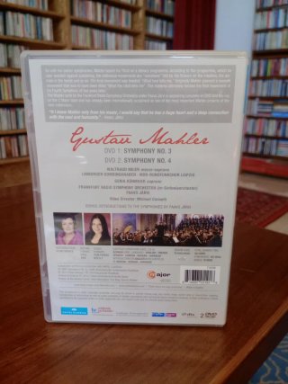 Mahler: Sinfonías 3 y 4 DVD en 2 DVD