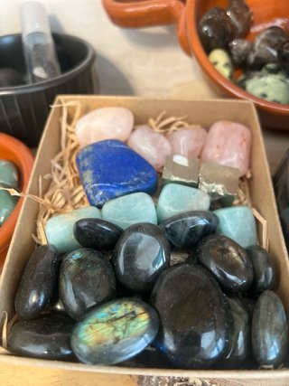 Confezione di minerali vari 6€