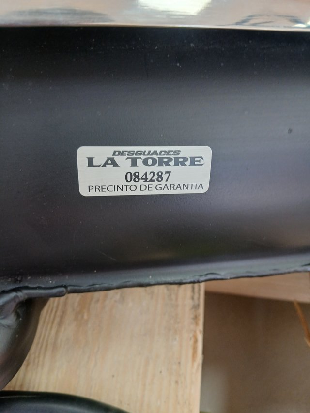 Escape Piaggio Liberty 50cc con Sonda