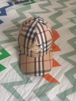 Gorra Burberry Clásica Check Beige