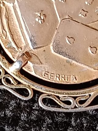 Medaglia Argento 1954 S. Ferrea
