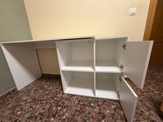 Escritorio blanco modular