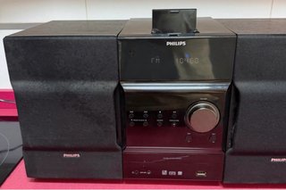 Micro cadena Philips DCM377 – Sonido potente, USB,
