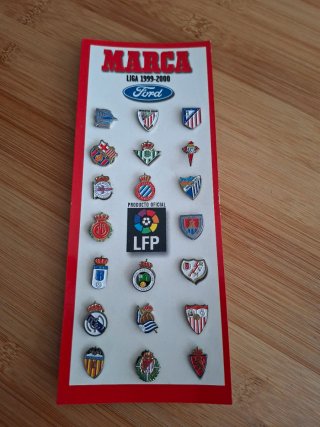 Colección Pins Fútbol Liga 1999-2000