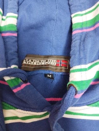 Felpa Napapijri a righe