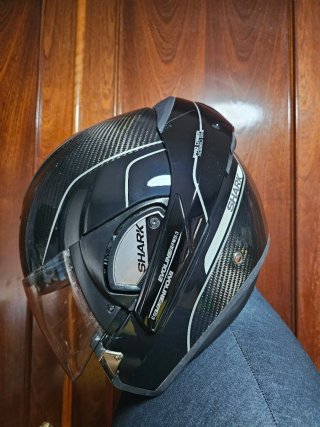 Casco Shark Evoline Carbono Talla M
