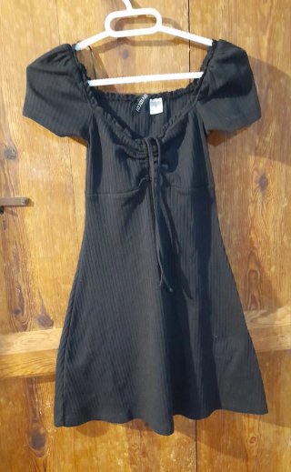 Lote 2 vestiti floreali blu e bianchi