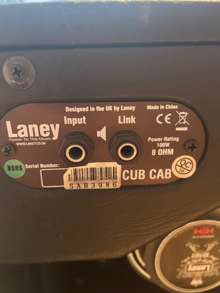 Cabezal Peavey VK100 + Pantalla Laney 212