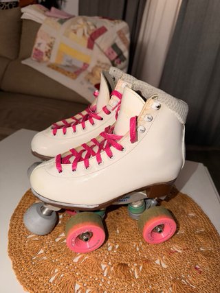 Patines Artísticos Blancos Talla 34