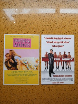 Full Monty / Poderosa Afrodita (postales)