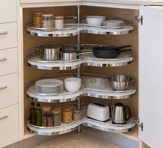 ESTANTERÍAS GIRATORIAS EXTRAÍBLE, RINCONERA COCINA