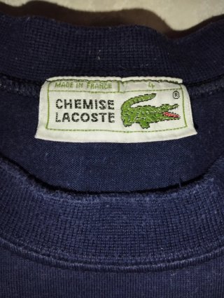 Maglione Lacoste vintage a blocchi di colore