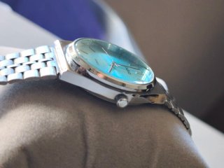Reloj Casio Quartz Esfera Azul