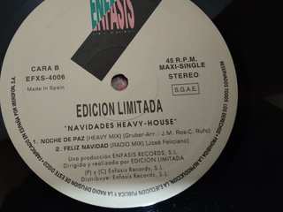 Maxi Vinilo Edición Limitada Navidades Heavy-House