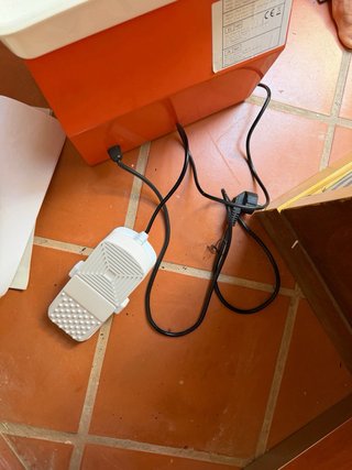 Torno Eléctrico Cerámica Naranja