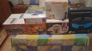 Lote electrodomésticos cocina: Tefal, Thulos, Euro