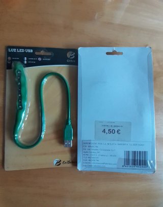 Lámpara LED USB Flexible