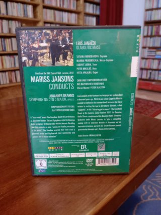 Mariss Jansons Conducts: Brahms Sinfonía 2 / Janáč